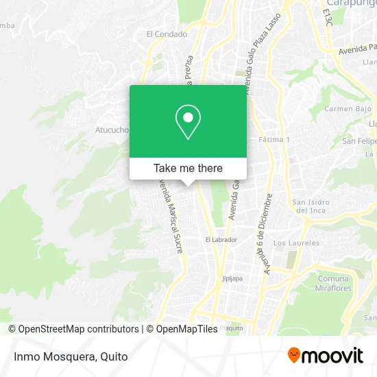 Inmo Mosquera map