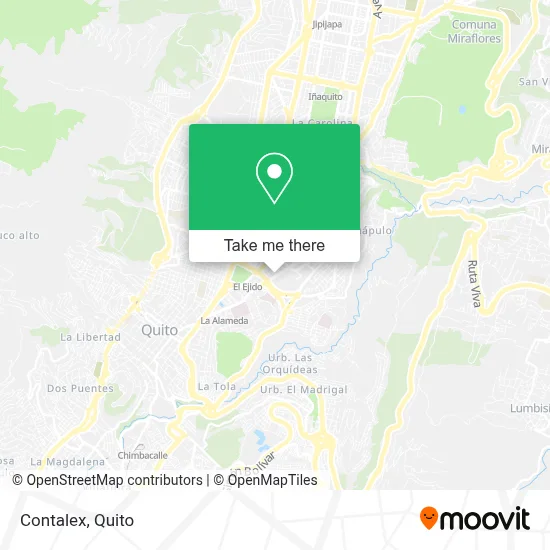 Contalex map