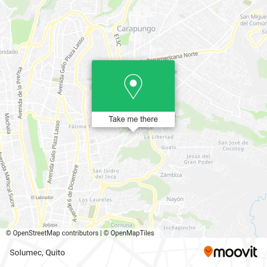 Solumec map