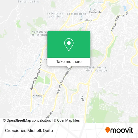 Creaciones Mishell map