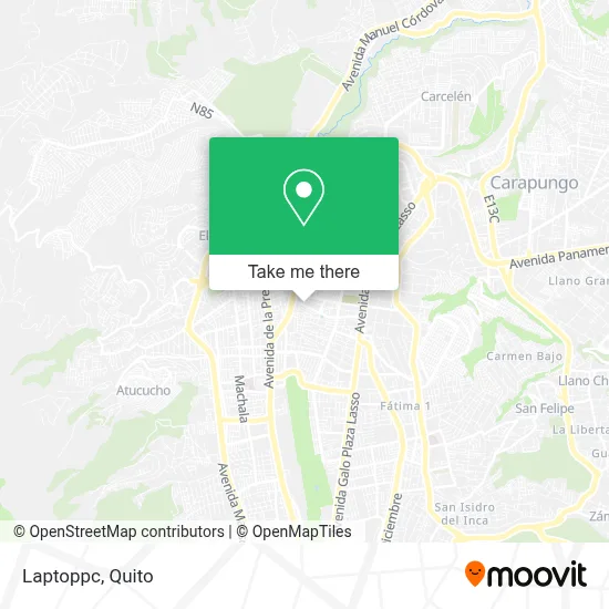 Laptoppc map