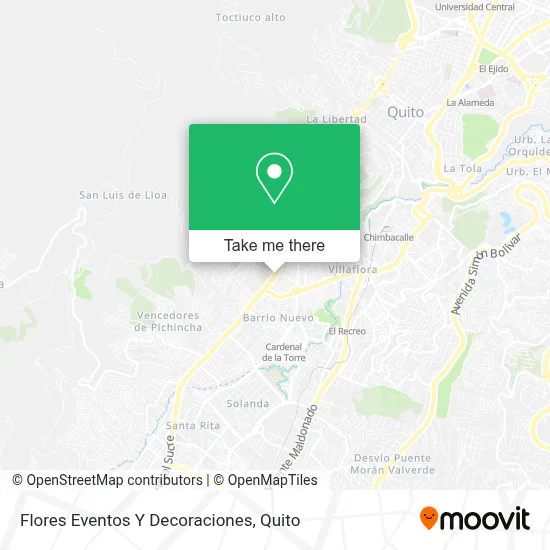 Flores Eventos Y Decoraciones map