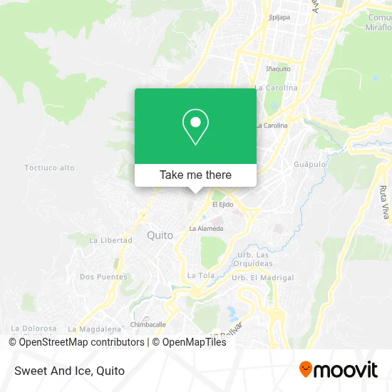 Sweet And Ice map