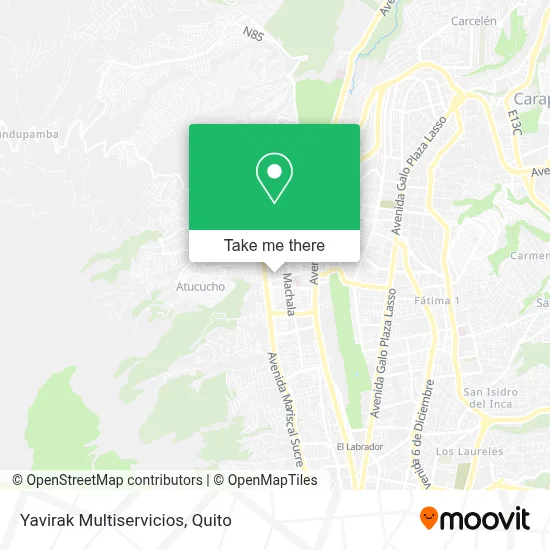 Yavirak Multiservicios map