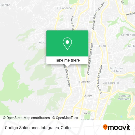 Codigo Soluciones Integrales map