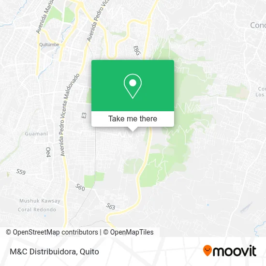 M&C Distribuidora map