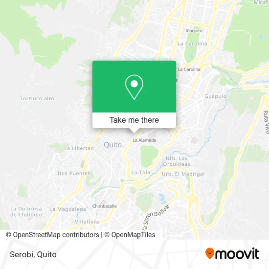 Serobi map