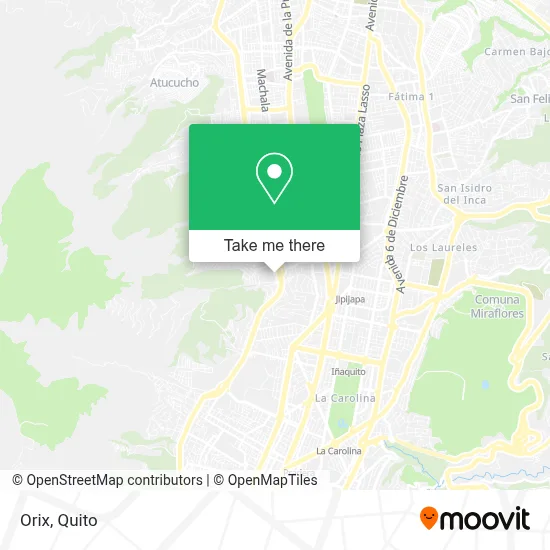 Orix map