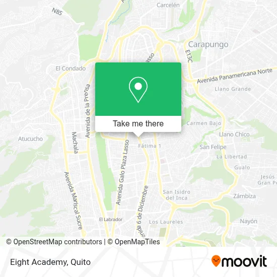 Eight Academy map