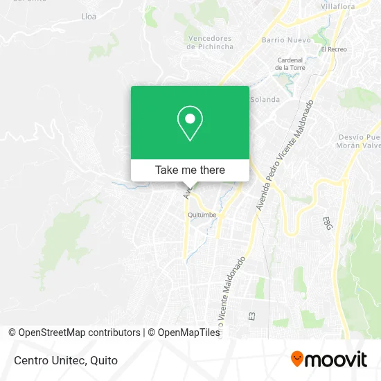 Centro Unitec map