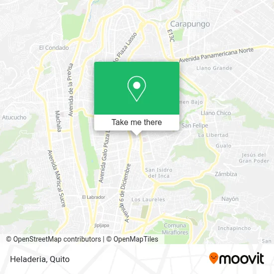Heladeria map