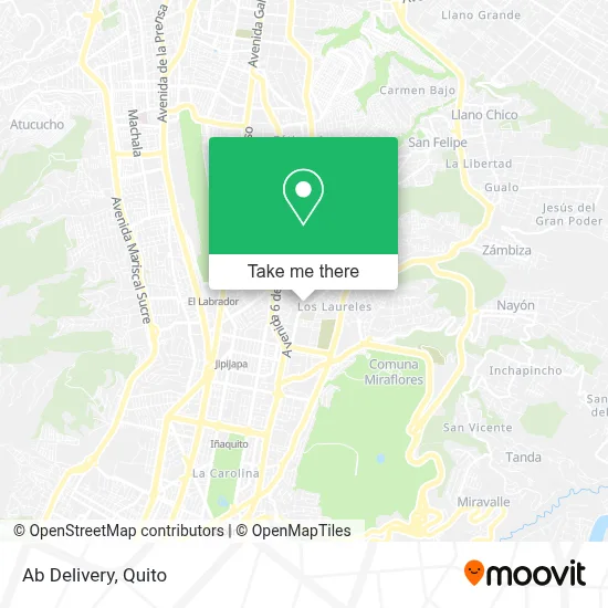 Ab Delivery map
