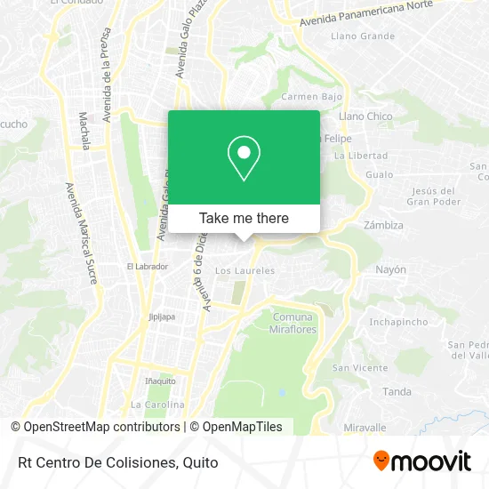 Rt Centro De Colisiones map