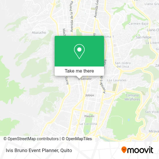 Ivis Bruno Event Planner map