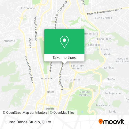 Huma Dance Studio map