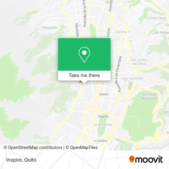 Inspire map