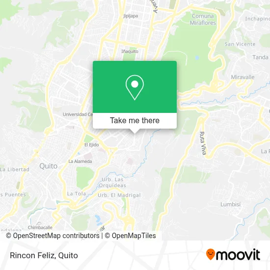 Rincon Feliz map