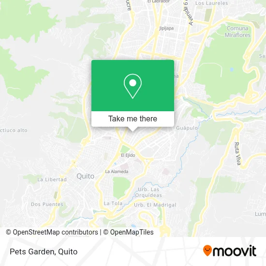 Pets Garden map
