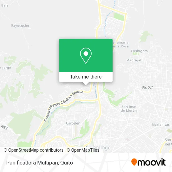 Panificadora Multipan map