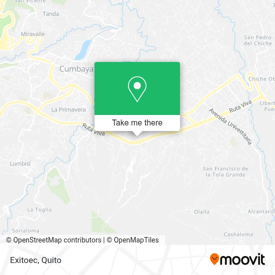 Exitoec map