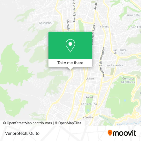 Venprotech map