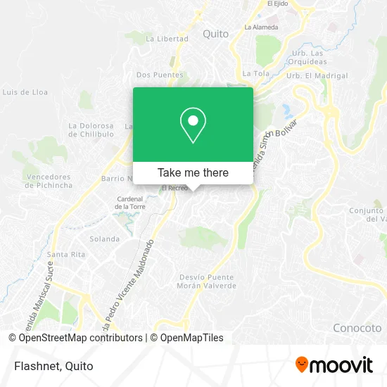 Flashnet map