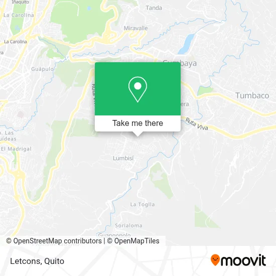 Letcons map