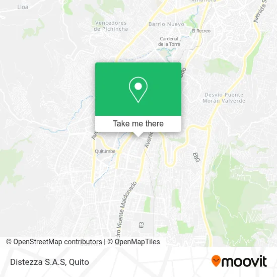 Distezza S.A.S map