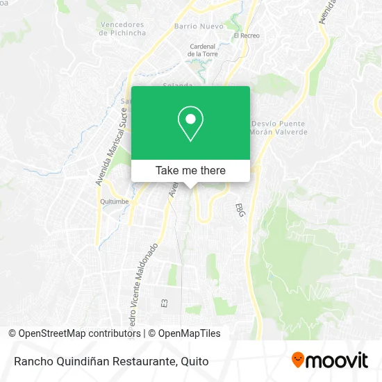 Rancho Quindiñan Restaurante map