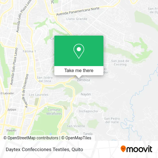 Daytex Confecciones Textiles map