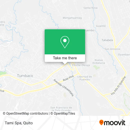 Tami Spa map
