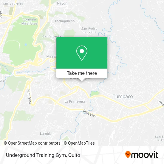 Underground Training Gym map
