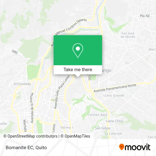 Bomanite EC map