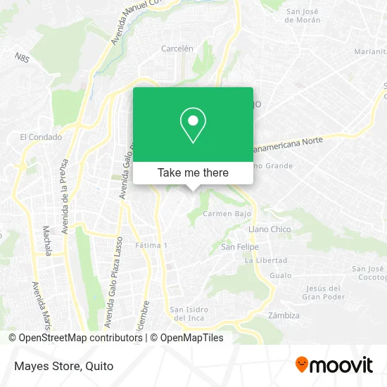Mayes Store map