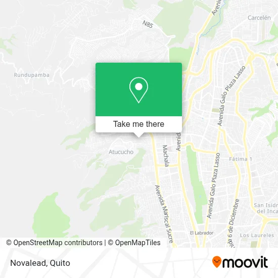 Novalead map