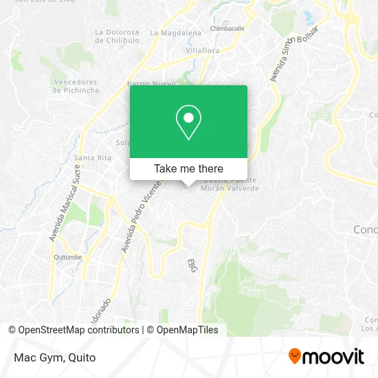 Mac Gym map