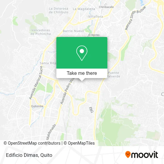 Edificio Dimas map