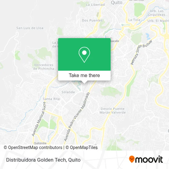 Distribuidora Golden Tech map