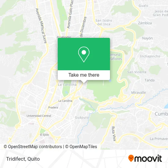 Tridifect map