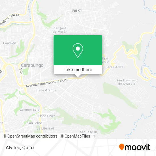 Alvitec map