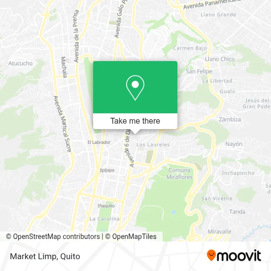 Market Limp map