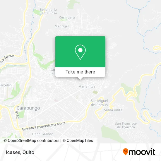 Icases map