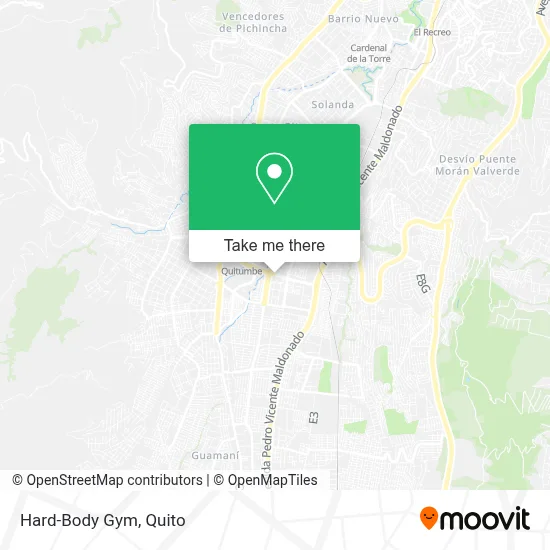 Hard-Body Gym map