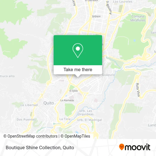 Boutique Shine Collection map