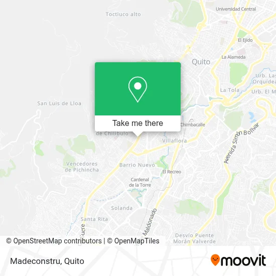 Madeconstru map