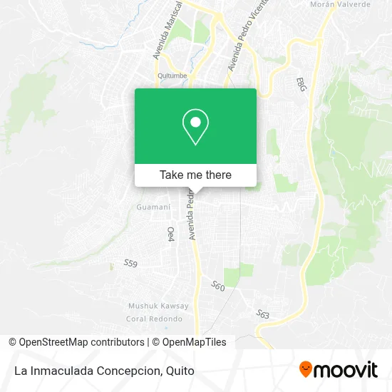 La Inmaculada Concepcion map
