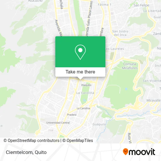 Ciemtelcom map