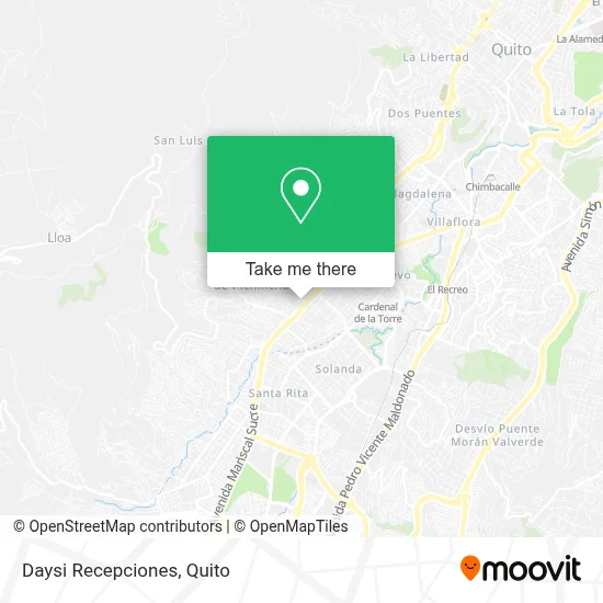 Daysi Recepciones map