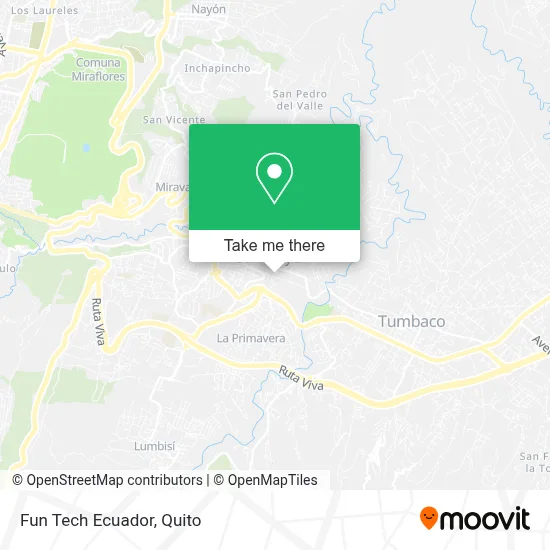 Fun Tech Ecuador map