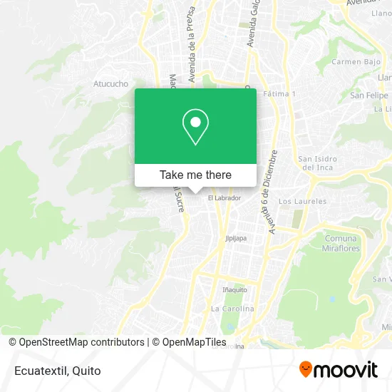 Ecuatextil map